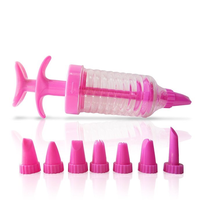 Cake Decorating Kit - Set of 9 Icing Tips for Baking Supplies - Perfect for Kids and Beginners N3