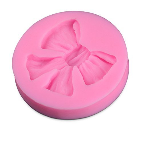 Beautiful Bowknot Shaped Food Grade Silicone Mold by uGen! Soap Ice Cake Mold. Sugarcraft Chocolate Candy Fondant...