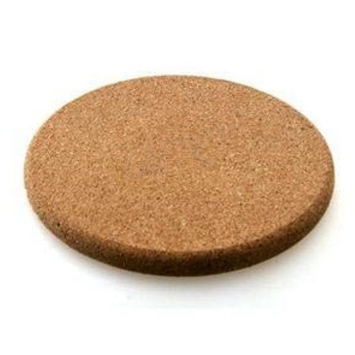 LOHOME Cork Hot Pads, Pack of 3 PCS Round Cork Trivet Heat Resistant Hot Pads Table Cup Mat Coaster (15 cm/5.9...