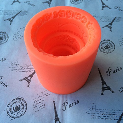 Bluelover 3D 3 Layers Wedding Cake Silicone Mold Fondant Chocolate Mould N5