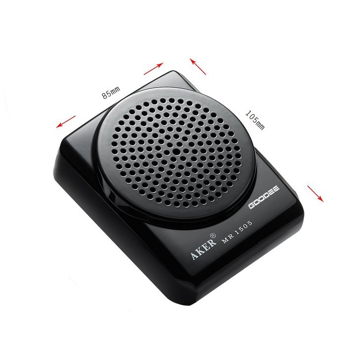Voice Amplifier, Goodee Rechargeable Portable Waistband Pa System Microphone for Teachers Coaches Tour Guides... N8