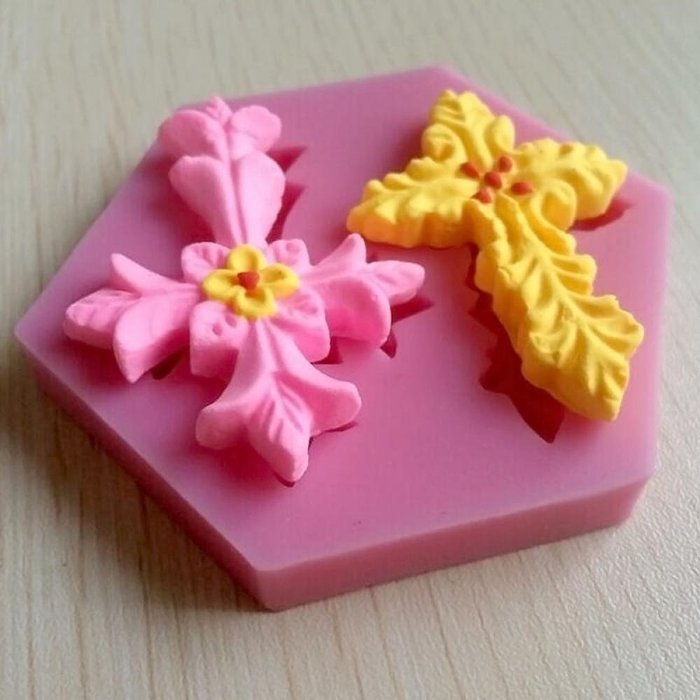TXIN Fashion Useful Cross Shape Silicone Fondant Cake Decorating Chocolate Mold N3