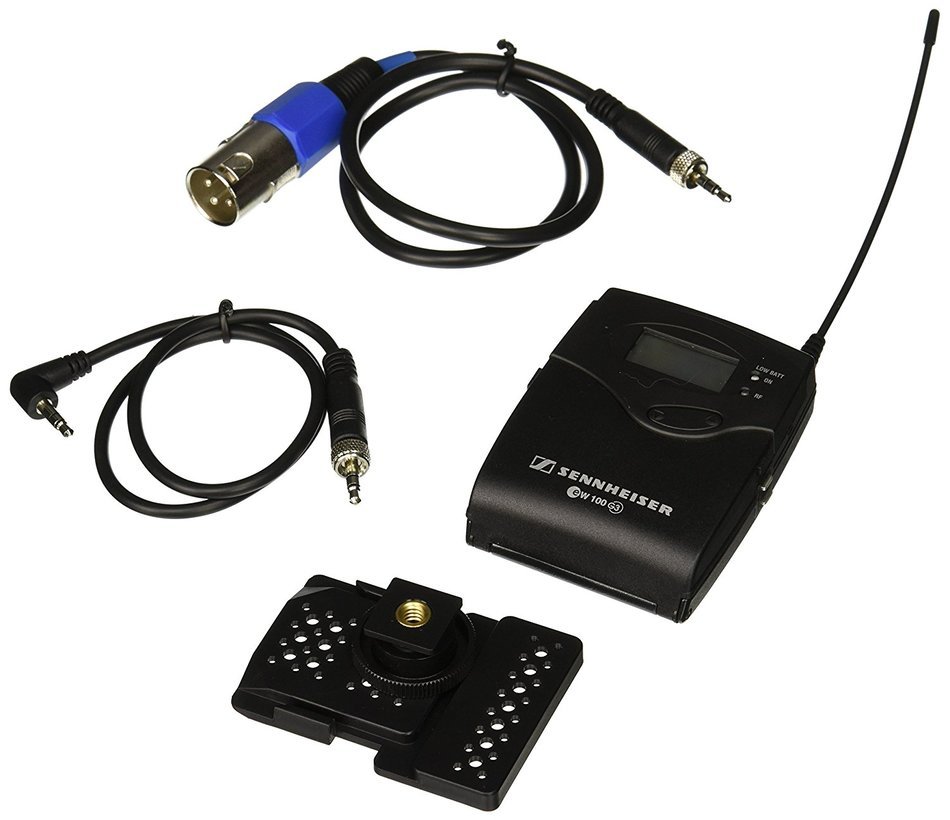 Sennheiser Ek 100 G3 - Portable Diversity Receiver with Cl1 1/8-Inch and Cl100 Xlr Unbalanced Output Cables