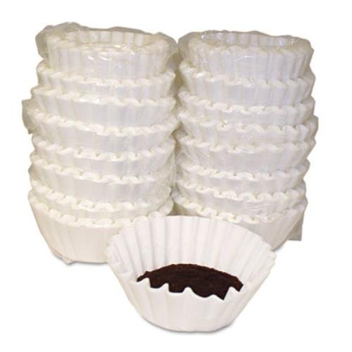 Melitta Basket Style Coffee Filters, Paper, 12 to 15 Cups, 800/Carton