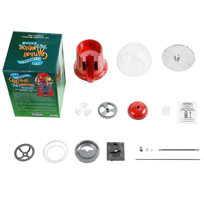 Great Northern Popcorn Company Old Fashioned Vintage Candy Gumball Machine Bank, 11-Inch N6