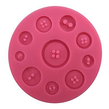 Y&XL&H Button Shaped Silicone Fondant Cake Cake Chocolate Silicone Molds,Decoration Tools Bakeware N2