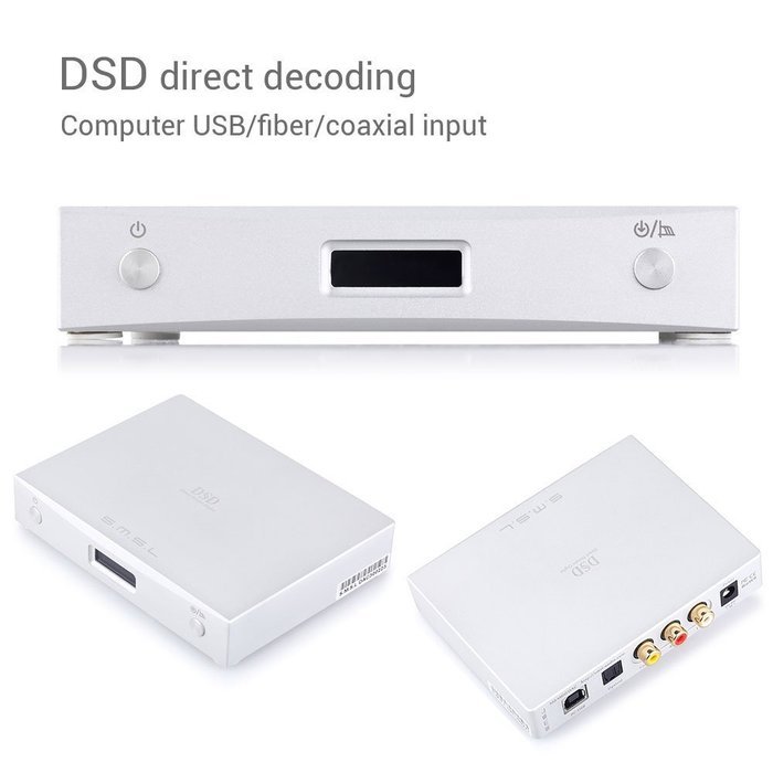 SMSL M8 ES9018 24Bit/384KHz DSD DAC Optical Coaxial XMOS USB Asynchronous decoder N7