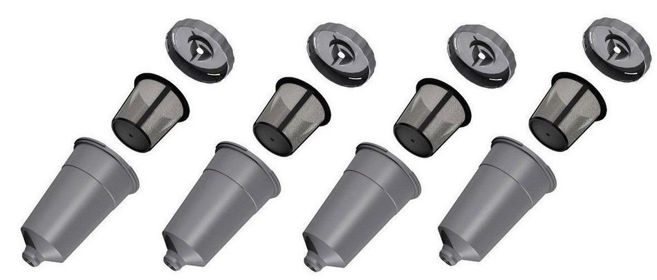 4 x Replacement part for KEURIG My K-Cup Reusable Coffee Filter set