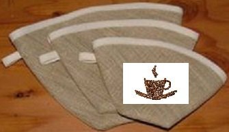 Hemp Cone Style Reusable Coffee Filters N2