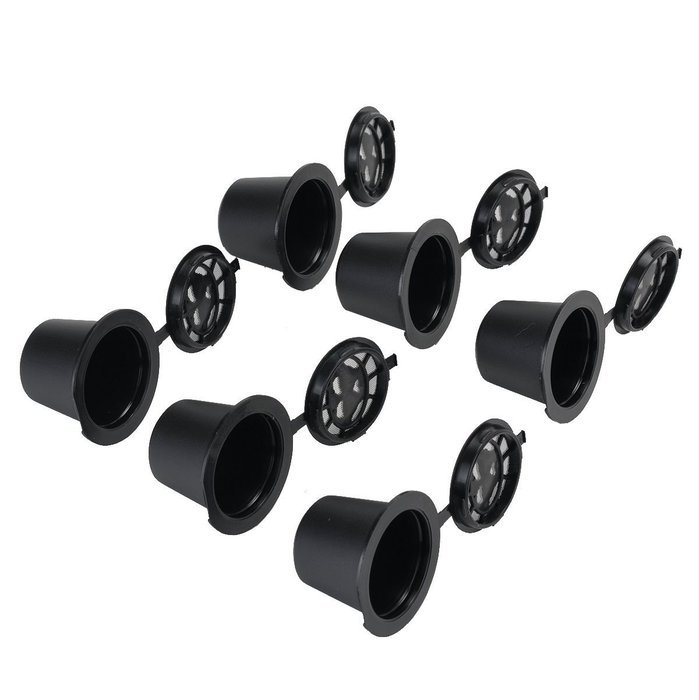 Bapdas Reusable Nespresso Capsules Refillable Pods For Nespresso Machines Pack of 6 N3
