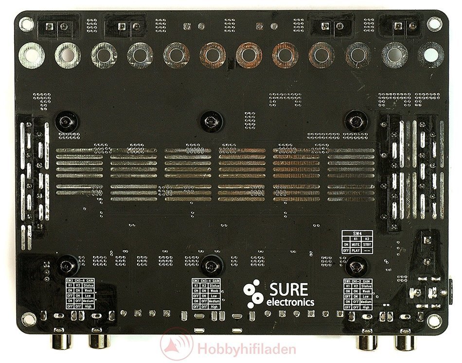 Sure Electronics 4 X 100W 6 Ohm Class D Audio Amplifier Board - TDA7498 N2