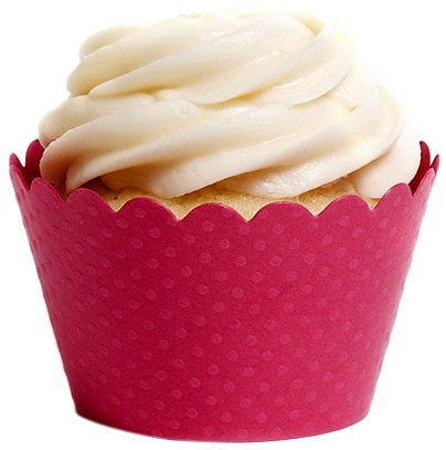 Dress My Cupcake Standard Navy Blue Cupcake Wrappers, Set of 50 N14