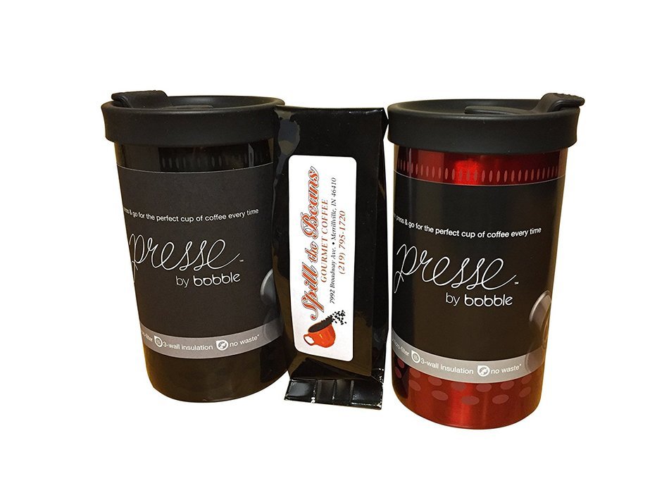 Presse by Bobble / Gamila Impress Coffee Set Gift Pack N3