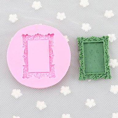 Y&XL&H Photo Frame Fondant Cake Cake Chocolate Silicone Molds,Decoration Tools Bakeware N2