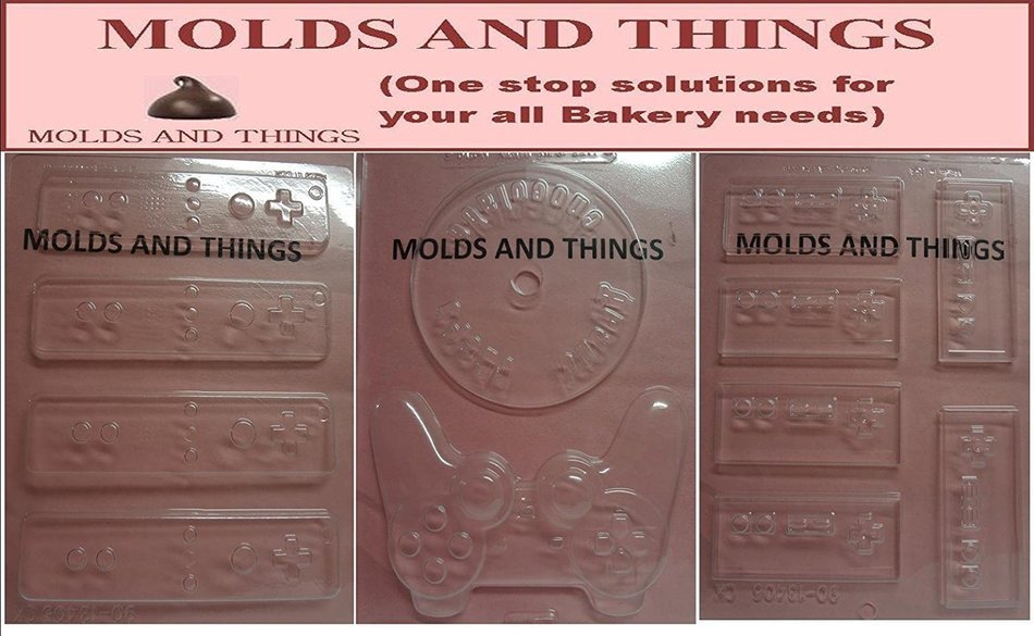 Video Game Controller Chocolate Mold - SET of 3 N2