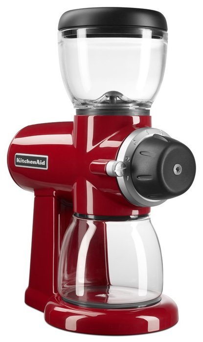 KitchenAid KCG0702ER Burr Coffee Grinder, Empire Red N5