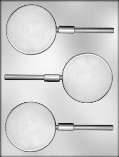CK Products 2 3/4" Round Sucker Choc Mold