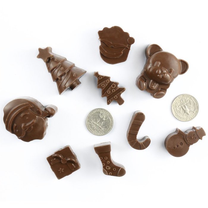 Candy Molds, 2PCS YYP [Christmas Shape Mold] Silicone Candy Making Molds for Home Baking - Reusable Silicone DIY... N8