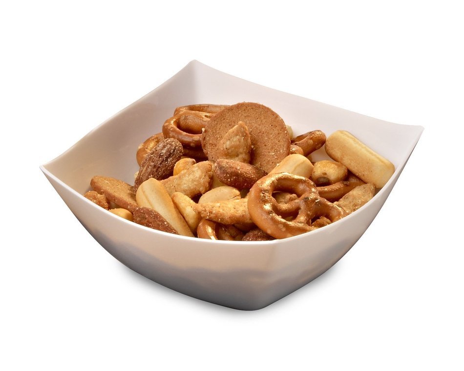 EMI Yoshi Koyal Disposable Square Bowls, 8-Ounce, Clear N2