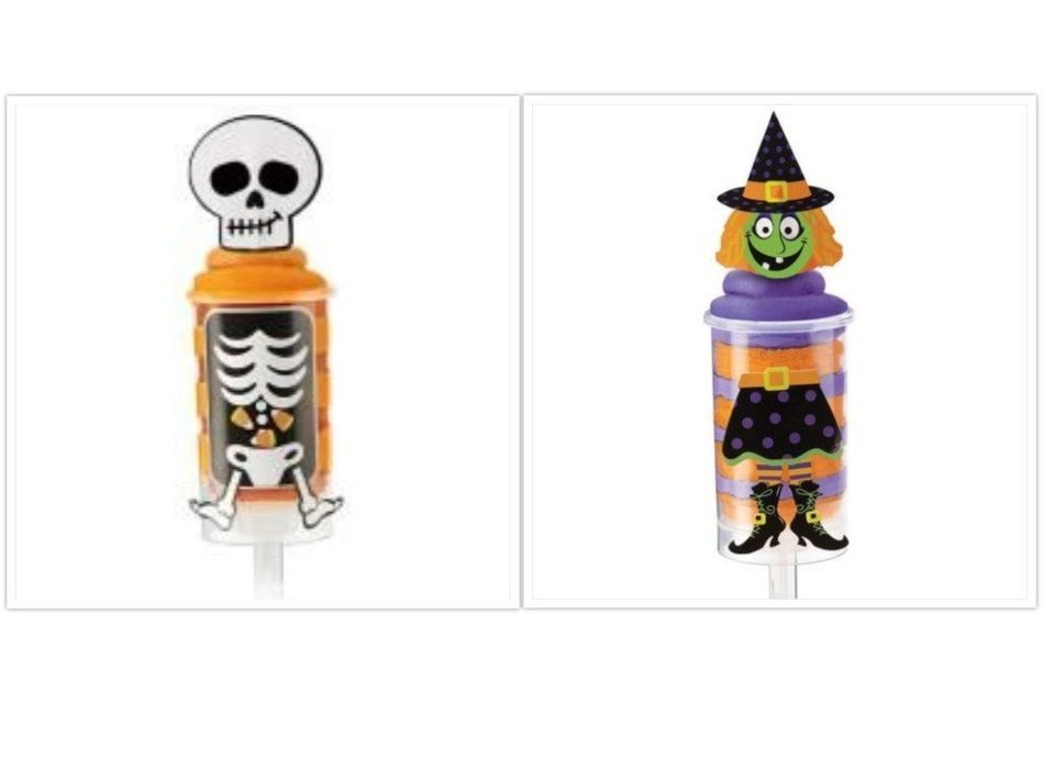 Wilton Witch & Skeleton Treat Pop Decorating Kits