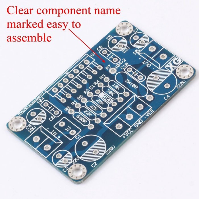 Icstation TDA7293 100W Digital Mono Audio Amplifier Power Amp DIY Kit N2
