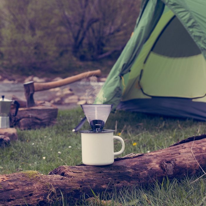 BEST CONE COFFEE LOVERS FILTERS for Premium Taste & Smell, BONUS Brush, Perfect Filter for Camping, Work, & at... N5