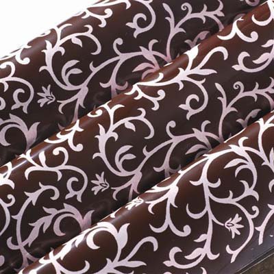 Chocolate Transfer Sheet: Thin Stripes, 15 Sheets N15