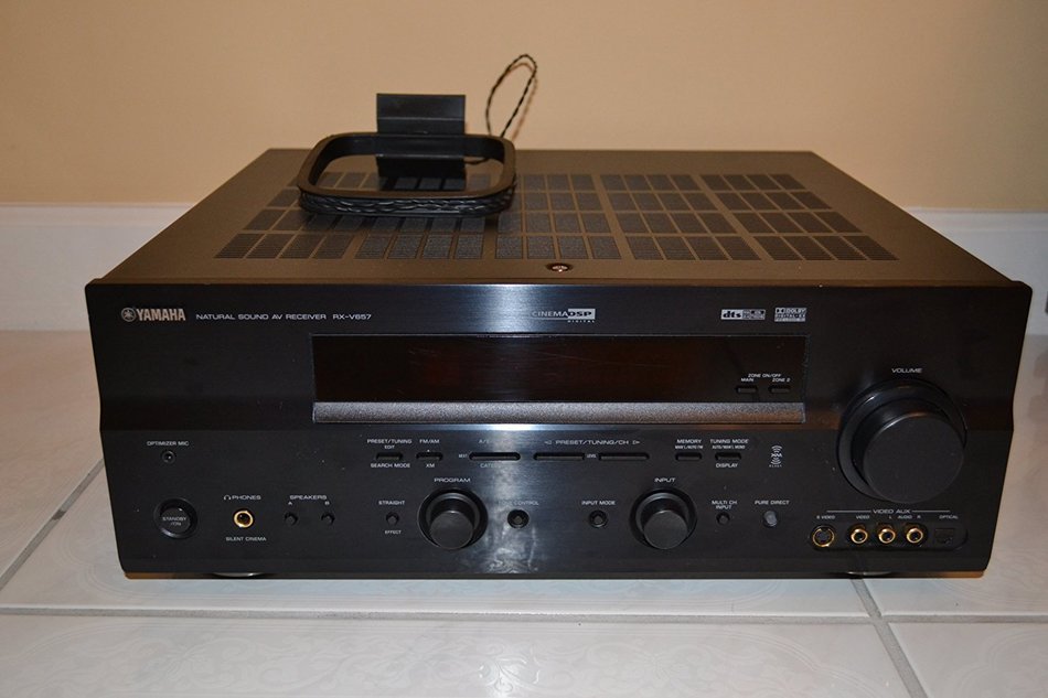 Yamaha RXV657 7.1 Channel Digital Home Theater Receiver (Discontinued by Manufacturer) N2