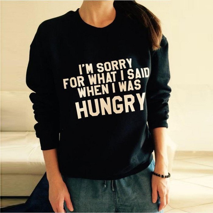 Pullover Tops,Morecome Women Ladies Letter Print Long Sleeve Sweatshirt Loose Blouse N30