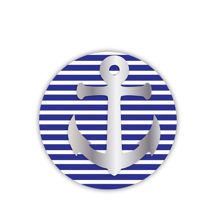Generic Mdf Printed Anchor Cup Coaster Creativity N6