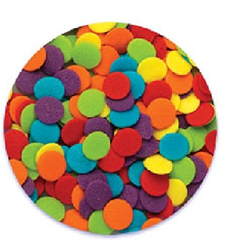Oasis Supply Primary Jumbo Sprinkle Quins, 8-Ounce N2