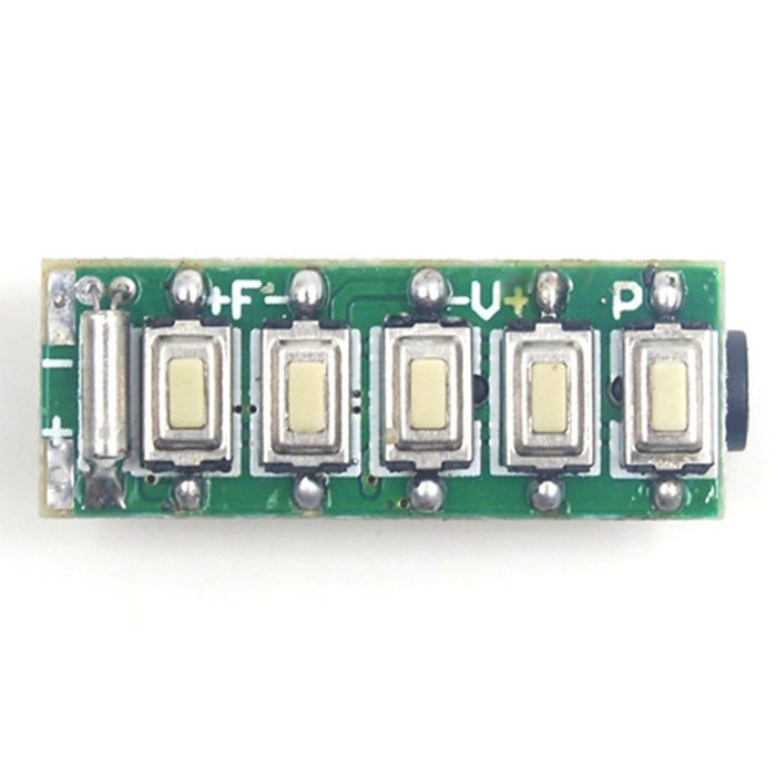 Puuli Mini 3V AFC MEC007 76-108MHz FM Stereo DSP Receiver Module Board 2x10mW 10mmx28mm N5