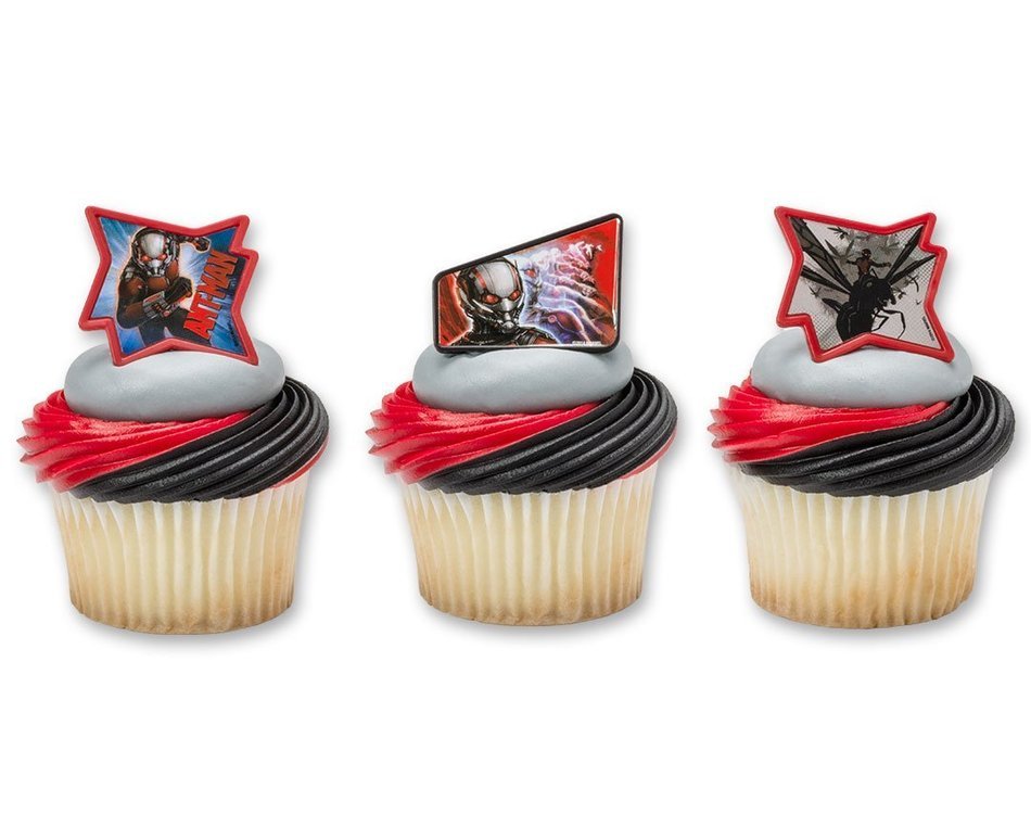 DecoPac MARVEL Ant-Man Redemption Cupcake Rings (12 Count) N2