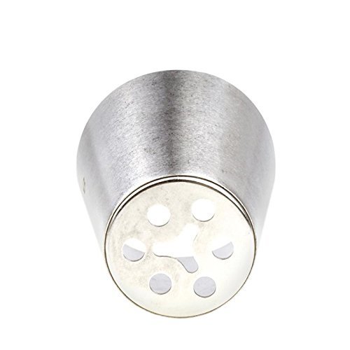 Cake Decorating Piping Tips 15 Pcs Stainless Steel Russian Tulip Icing Piping Kit Nozzles Cake Decoration Tips... N12