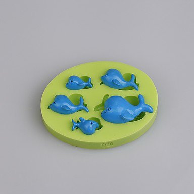 Y&XL&H Whale Finding Dory CupCake Decoration Silicone Fondant Mold Sugarcraft Tools Polymer Clay Chocolate Candy... N2