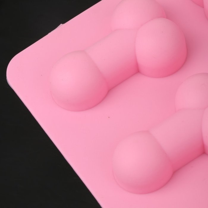 Novelty Penis Willy Dicky Silicone Chocolate Cake Jelly Mould Tray 8 Grids N2