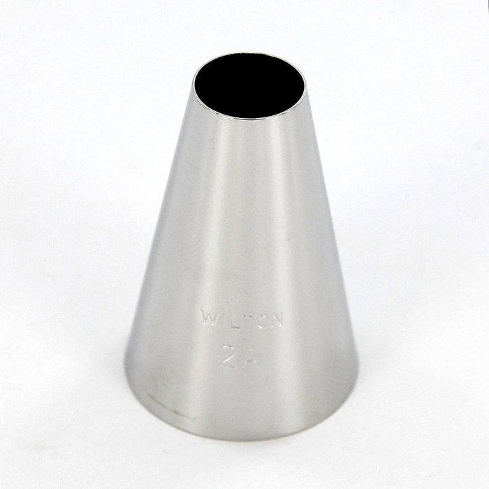 Wilton 402-2001 No. 2A Round Decorating Tip, Multicolor