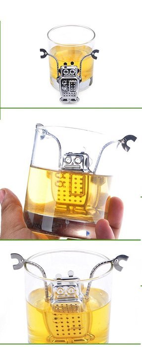 Huayoung Creative & Cute Design Tea Infusers Tea Makers Stainless Steel Tea Filters (Rocket) N11