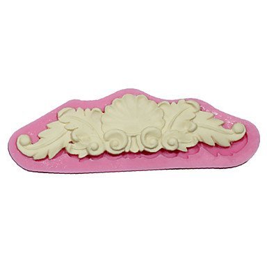 Y&XL&H Sculpted Chocolate Silicone Fondant Lace Sugarpaste Moulds Cake Decoration Tools Silicone Cake Border Mold N2