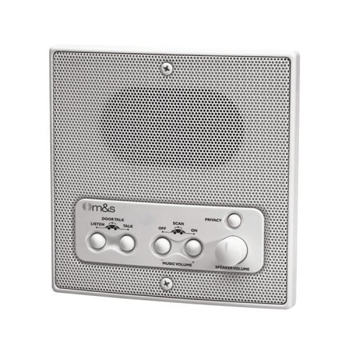 JAYBRAKE DMC1RW M&S Systems Dmc1rw Weather-Resistant Remote Station Speaker (White) by Jaybrake