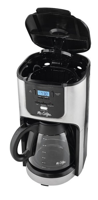 Mr.Coffee 12 Cup Programmable Coffeemaker with Brew Strength Selector, JPX37 N2