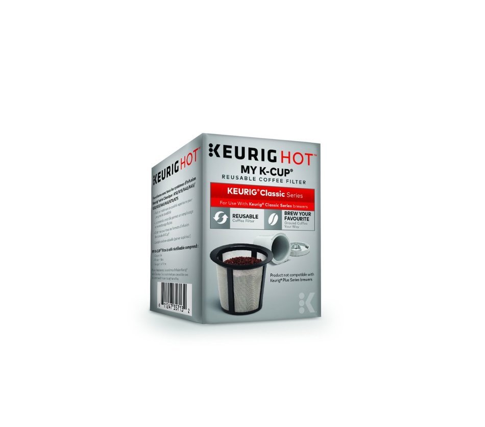 Keurig 119203 My K-Cup Reusable Coffee Filter, Gray (Updated Model) N2