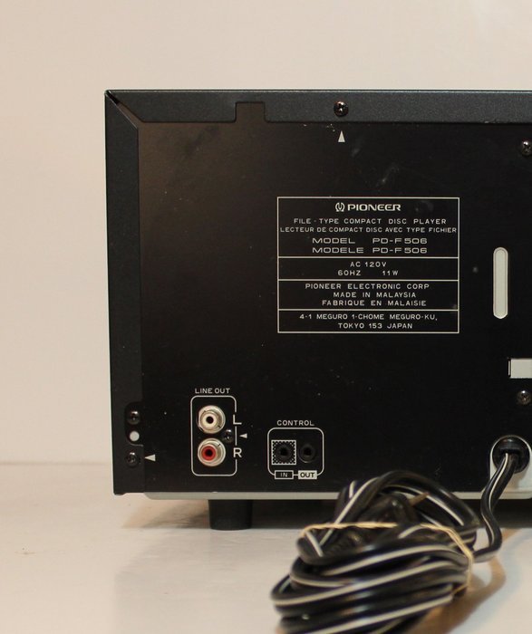 Pioneer PD-F505 25 Disc File Type Compact Disc Player Changer N2