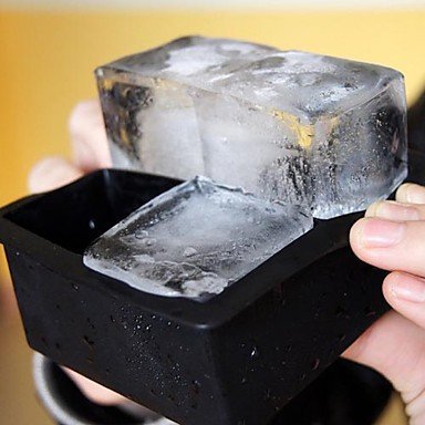 Sher Big Giant Jumbo King Size Large Ice Cube Square Tray Mold Mould N2