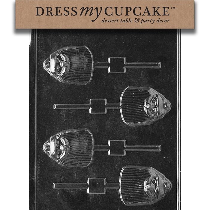 Dress My Cupcake DMCC197 Chocolate Candy Mold, Bow Package, Christmas N90