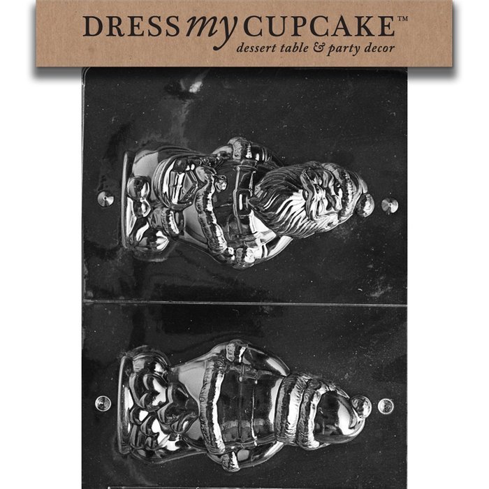 Dress My Cupcake DMCC197 Chocolate Candy Mold, Bow Package, Christmas N93