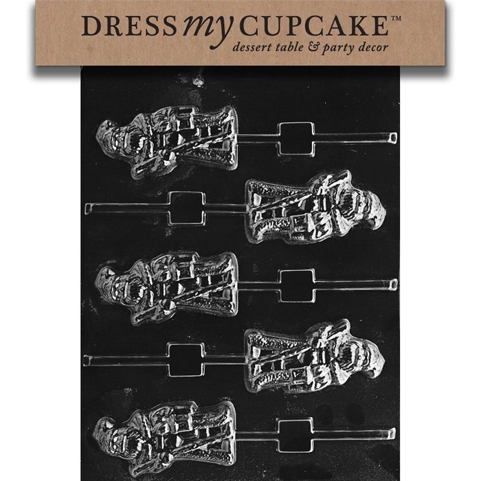 Dress My Cupcake DMCC197 Chocolate Candy Mold, Bow Package, Christmas N94