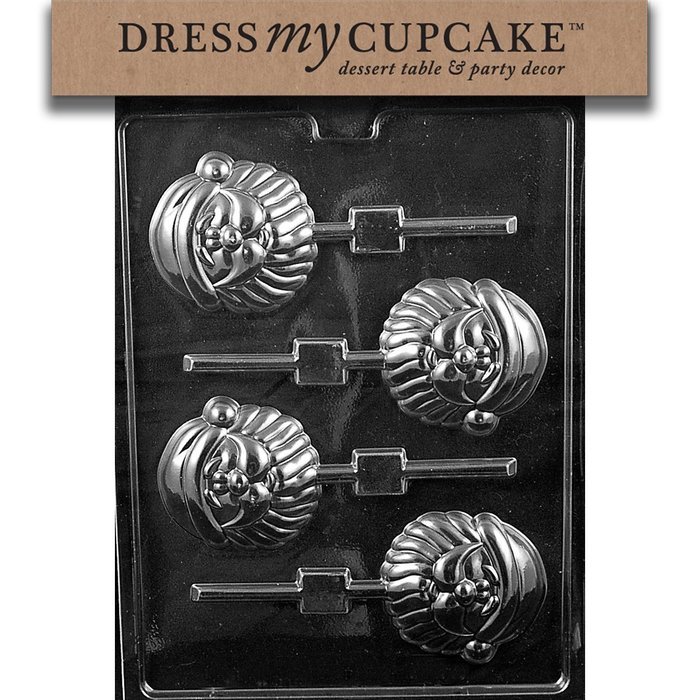 Dress My Cupcake DMCC197 Chocolate Candy Mold, Bow Package, Christmas N99