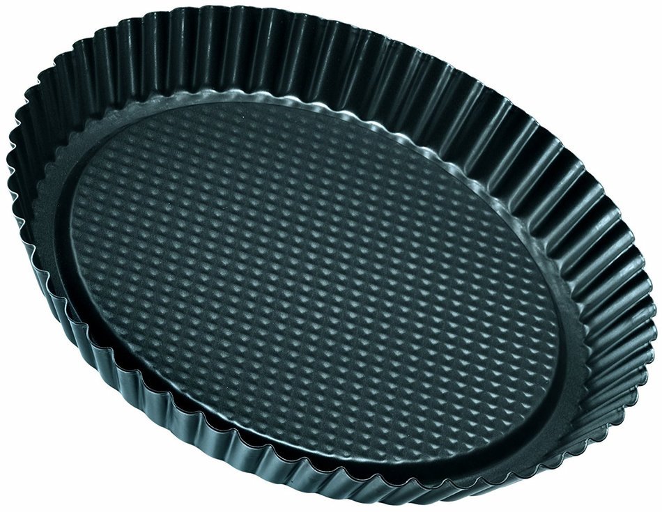 Zenker Non-Stick Carbon Steel Flan/Tart Pan, 11-Inch
