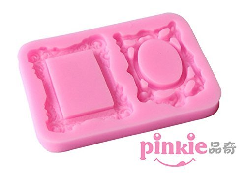 Pinkie Tm Photo Frame Fondant Cake Silicone Mold Chocolate Clay Resin Mould Sugarcraft Cake Decorating Tools